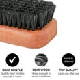 thumbnail image 2 of ZEUS 100% Boar Beard Brush for Men, Soft Second-Cut Bristles, 2 of 7