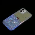 thumbnail image 5 of Luminous Case for iPhone 11, Glow in the Dark Fluorescent Glitter Case for Women Girls, Bling Sparkle Lightweight Slim Shockproof Protective Phone Cover for iPhone 11, Blue, 5 of 6