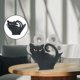 thumbnail image 5 of Lindo Tejido Almacenamiento de Hierro Organizador de Baño de Baño Decoración de Piso de Baño Accesorios de Baño único Forma de Animales Decorativos Pa 36.5x12x24.5cm Macarena Soporte de papel de papel, 5 of 8