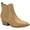 Tan Smooth, variant on Sun + Stone Womens Grangerr Pointed toe Side Zip Ankle Boots
