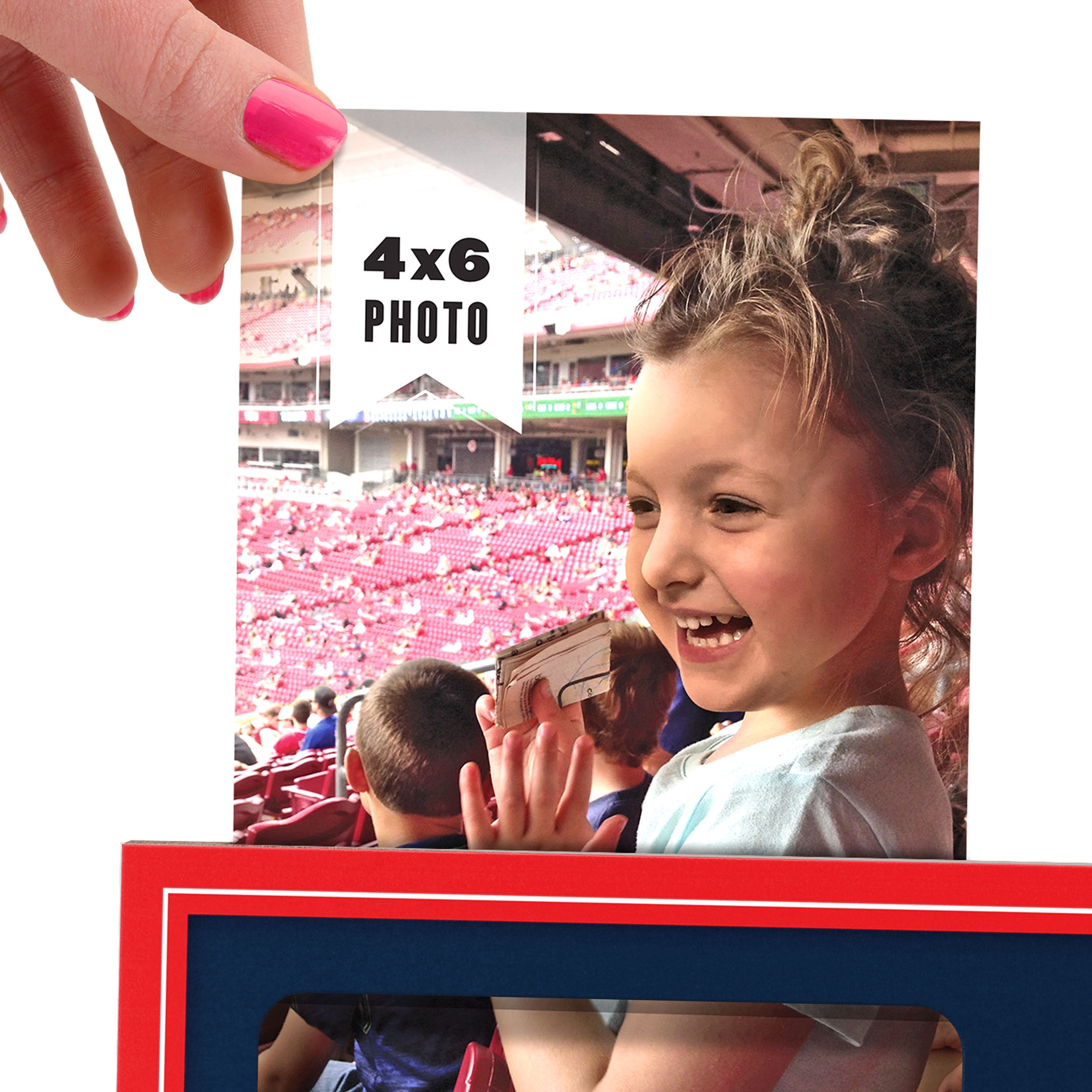 New England Patriots 3D Logo Picture Frame