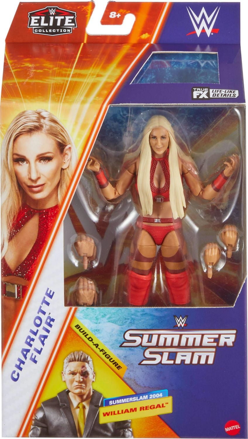WWE-Charlotte Flair SummerSlam de la Collection Élite-Figurine articulée