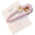 thumbnail image 1 of Accesorios para el cabello, flor llena de perlas de imitación con incrustaciones de gota de agua en forma de horquilla, dulce mujer, niña, niños, pinza para el cabello, fiesta diaria, citas, accesorios de rendimiento brillar Electrónica, 1 of 4
