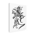 thumbnail image 2 of Sara Zieve Miller 'Ink Lilies II' Canvas Art, 2 of 4