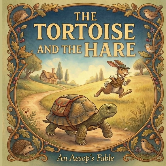 Aesop's Fable The Tortoise and the Hare: An Aesop Fable, (Paperback)