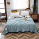 thumbnail image 5 of Fiudx Manta de Terciopelo En Contraste, Suave Terciopelo Falei, Cálida Manta para La Siesta, Transpirable para Todas Las Estaciones, Ideal para El Hogar y Exteriores, Regalo Perfecto para La Familia,, 5 of 6