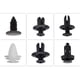 thumbnail image 3 of Riwesomey Clip de sujeción para coche de 100 Uds., remache de pasador de retención para guardabarros de coche, parachoques para retenedor de Vehículos, repuestos y accesorios Mis Tipo 1, 3 of 6