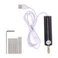 thumbnail image 3 of 0.7-1.2Mm Micro-Electric Hand Drill Set for Resin,Electric Mini Jewelry Making Electrical Pin Vise Kit, 3 of 4