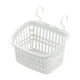 thumbnail image 2 of Organizador de cesta de ducha colgante, resistente, soporte para artículos diversos de baño, almacenamiento portátil Blanco gris, 2 of 9
