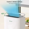 thumbnail image 6 of Waykar 120 Pint Dehumidifiers for Basements & Whole Home up to 6000 Sq Ft, with Continuous Drain Hose,  45dB Ultra Quiet, Auto Defrost, 32 Pint DOE Energy Star, 6 of 10