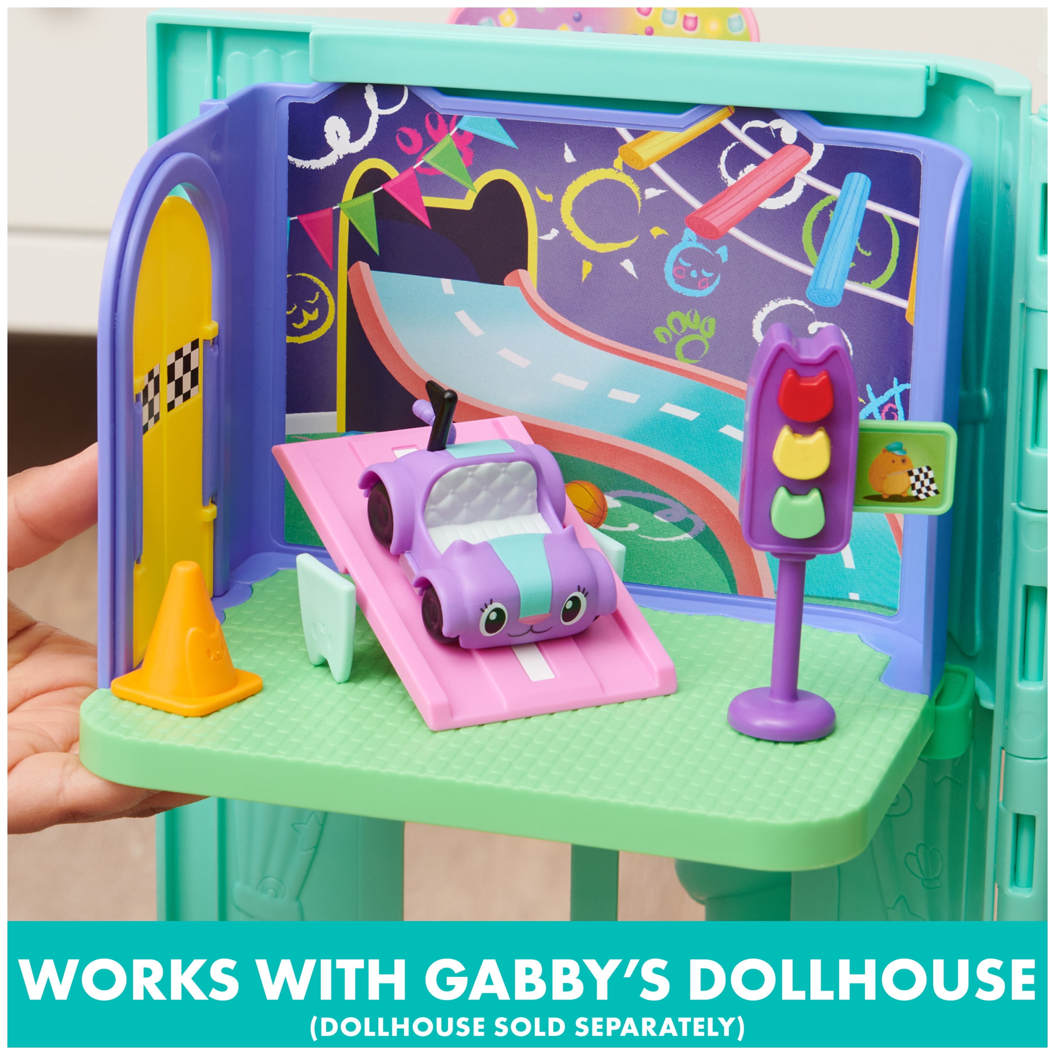 Gabby's Dollhouse - Ensemble de jeu de salle de bain Primp and