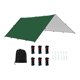 thumbnail image 1 of Tarp Tarp Sun dosel plegable con 6 estacas y 6 cuerdas multipropósito para Verde l, 1 of 8