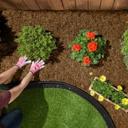 GroundSmart Cypress Shredded Rubber Mulch, 37.5 Cu Ft