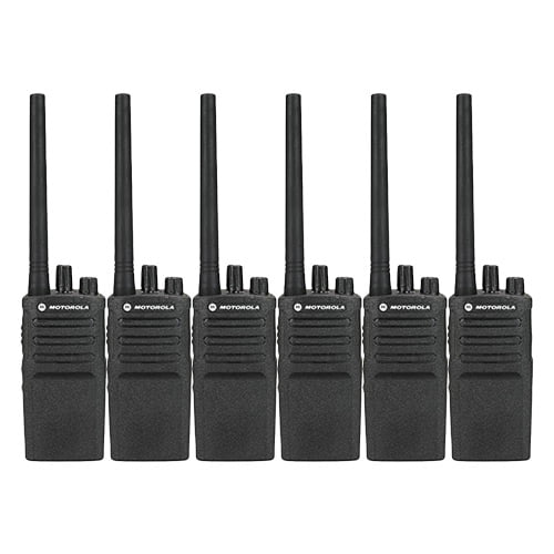 Motorola RMV2080 Two Way Radio Walkie Talkie (6 Pack)