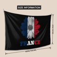 thumbnail image 5 of French France National Pride Sunflower Daisy Tapestry Wall Hanging Large 60x40 Inches for Bedroom and Living Room Soft Durable Fabric Nature Tapestry Easy to Hang Indoor Outdoor Decor, 5 of 6