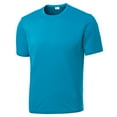 thumbnail image 5 of Mens Short Sleeve Performance Tall PosiCharge Competitor Polyester Tee Atomic Blue 2XLT, 5 of 6