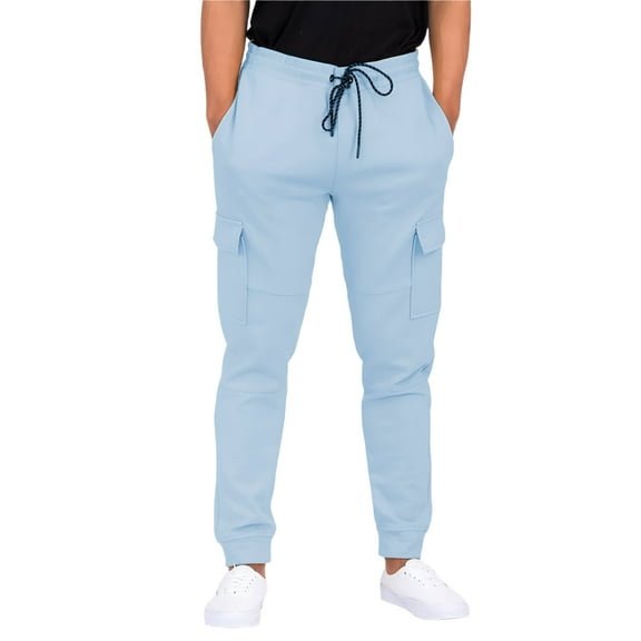KRE Prime Men Cotton Blend Cargo Joggers