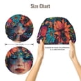 thumbnail image 5 of Disketp Bohemian Colorful Flower Woman Adjustable Sleeping Hair Cap, Hairband Sleeping Cap Turban, Unisex, Available for Curly and Straight Hair, 5 of 6