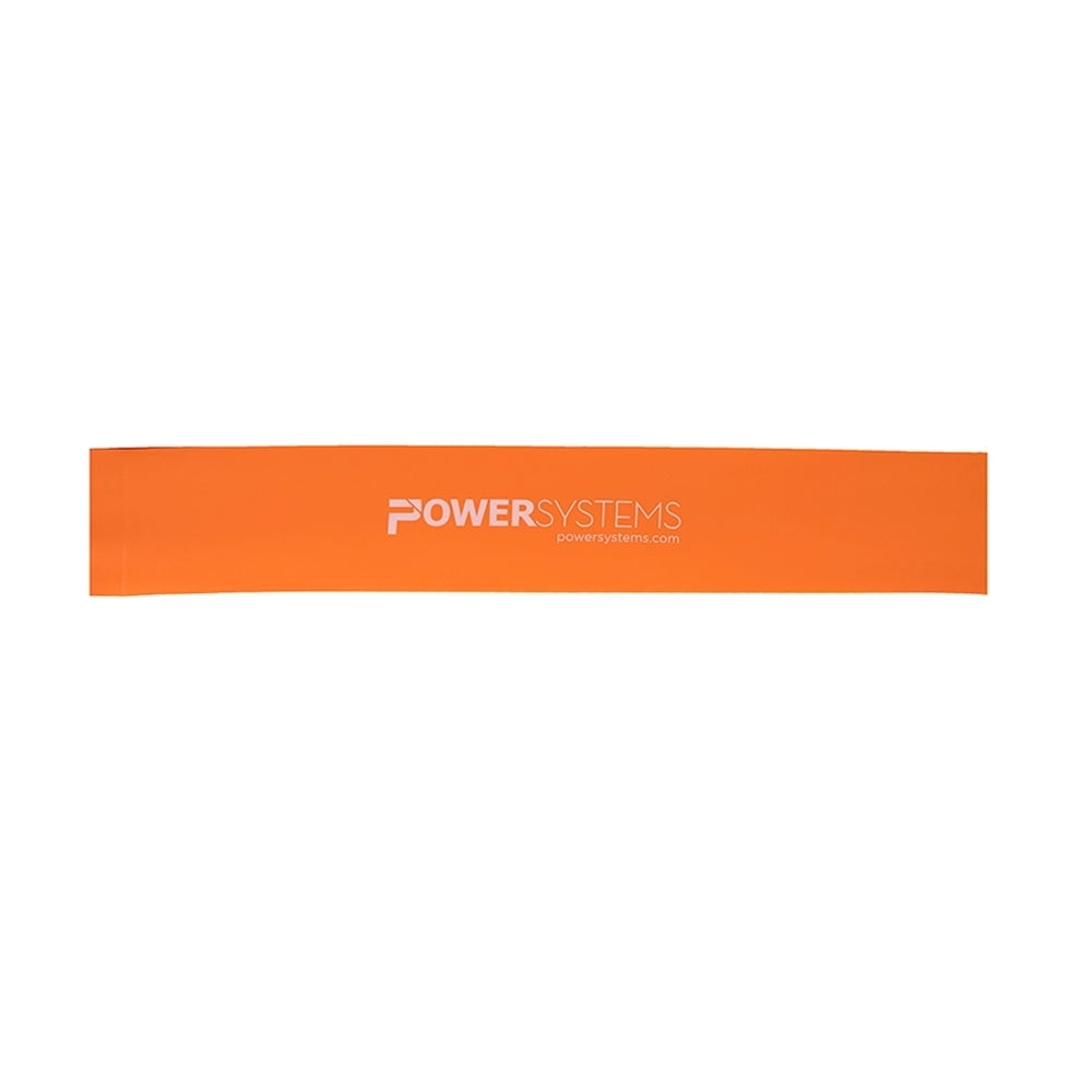 Power Systems 12" Versa Loop Resistance Bands (10-Pack) - Extra Light (4-15 lb) Durable Workout Bands