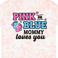 thumbnail image 4 of Inktastic Pink or Blue Mommy Loves You T-Shirt, 4 of 5
