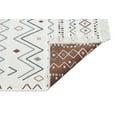 thumbnail image 4 of Kottingbrunn Beige Oriental Cotton Area Rugs for Living Room Jacquard Textured Modern Rugs Soft Geometric Rug for Bedroom Washable Rug Non-Slip Bohemian Carpet Perfect for Dining Room Office Beige, 4 of 5