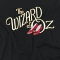 thumbnail image 2 of The Wizard of Oz Classic Logo Women's Loose T-Shirt, Black, Medium, 2 of 4