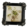 thumbnail image 3 of kowaku Vintage Picture Frame Home Decor Retro Photo Display Decorative Photo Frame Ornate for Bedroom Wedding Party Home Living Room Black, 3 of 9