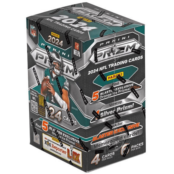 2024 NFL Panini Prizm Football Hobby Blaster Box! (Orange Ice Prizms!)