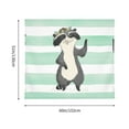 thumbnail image 5 of Daiia Cute Raccoon Pattern Tapestry 60x51 Inches Wall Hanging Tapestry Artistic Wall Hanging Bedroom Wall Decor Living Room Tapestry Dorm Room Decor, 5 of 9
