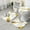 White Marble Gold, variant on Black Marble Gold Line Pattern Bathroom Rugs Sets 3 Piece,Toilet Cover Set,Absorbent Non Slip Bathroom Mats Sets with U-Shaped Contour Rug Toilet Rug Set