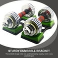 thumbnail image 4 of 4Pcs Dumbbell Holder Dumbbell Storage Rack Household Dumbbell Bracket Dumbbell Display Holder, 4 of 9