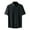Black, variant on Jgppe Men's Summer Dress Shirts Quick Dry Comfy Ice Silk Short Sleeve Wicking Button down Shirts Work Wedding
