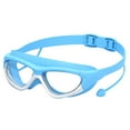 thumbnail image 2 of Children Swim Goggles, Anti Fog Clear Viewing Waterproof Large Frame Kids Swimming Goggles for Boys Girls, 2 of 8