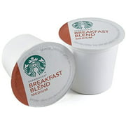 Starbucks Breakfast Blend Medium Roast, Keurig Coffee Pods, 48 Ct (3 Boxes of 16)