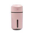 thumbnail image 2 of Latrodar USB Humidifier With Colorful Light ,Large Capacity 320ML Quiet Cool Mist Humidifier For Bedroom And Office ,Car, Easy To Clean Pink Durable, 2 of 5