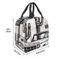 thumbnail image 3 of Vsdgher Vintage Cactus Pickup Lunch Bag, Lunch Box for Women Adult Men, Lunch Tote Insulated Cooler Lunch Container for Work/Office/Picnic/Travel, 3 of 8