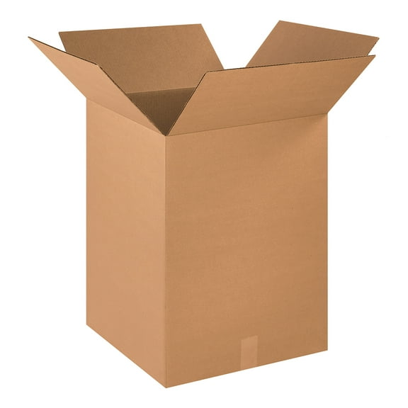 Box Partners Corrugated Boxes 18" x 18" x 24" Kraft 15/Bundle 181824