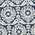 thumbnail image 5 of SAFAVIEH Bella Zlata Geometric Wool Area Rug, Navy/Ivory, 5' x 5' Square, 5 of 5