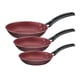 thumbnail image 1 of Juego de Sartenes Tramontina Turim Granito 3 Piezas Rojo, 1 of 3