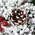 thumbnail image 4 of Naiovety Guirnalda de Navidad para puerta delantera, guirnaldas colgantes para exteriores, guirnaldas artificiales rústicas, adornos colgantes Kits de decoración para fiestas, 4 of 6