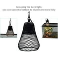 thumbnail image 3 of Reptile Heat Lamp,150W Ceramic Heat Kit,Retros Small Black Iron Wires Lampshade,Antis-scalding Lampshade,Suitable for Birds,Parrots,Reptiles and Other Small Animals., 3 of 5