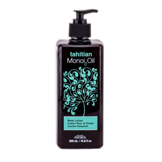 Loción corporal Body Drench, aceite de monoi de Tahití, 500 ml