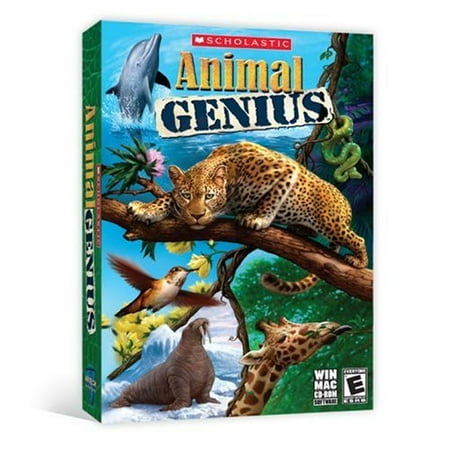 Animal Genius: 5 Addictive Games on CDRom from Scholastic - Challenge Your Animal (Best Animal Games For Pc)