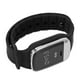 thumbnail image 3 of Pulsera repelente ultrasónica con visualización de tiempo, monitoreo de temperatura, recargable por USB, color negro, 3 of 14