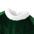 thumbnail image 5 of SYNPOS Toddler Baby Girls Velvet Flare Jumpsuit+Hat Chiristmas Santa Claus Outfit, 5 of 10