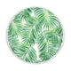thumbnail image 1 of Xihbxyly Toalla de Playa Tropical, Diseño Redondo Extragrande, Microfibra Supersuave, Secado Rápido para Aventuras Al Aire Libre, Camping, Yoga y Piscina, 150 X 150 Cm, Detalle de Borlas., 1 of 2