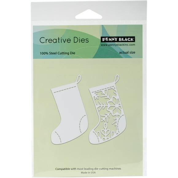 Penny Black Creative Dies-Christmas Stockings