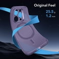 thumbnail image 3 of Funda de teléfono ESR para iPhone 14 Pro Max con MagSafe Frosted Purp, 3 of 8