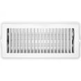 thumbnail image 2 of RV Designer H876 Metal Dampered Vent Register - 4" x 10", White, 2 of 2