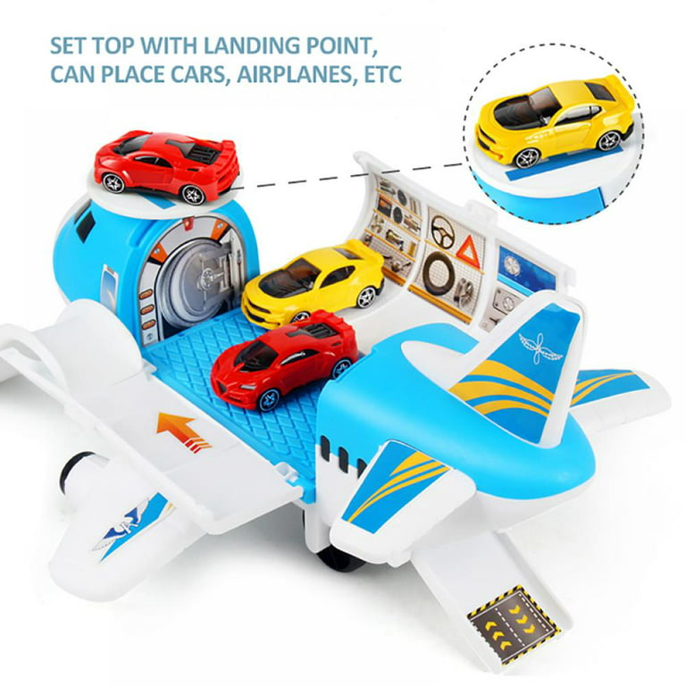Toddler Toys for 3-5 Year Old Boys,Large Airplane Toys for Boys,Trucks  Playset Kids Toys,Learning Toys Gifts for 3 4 5 6 7 8 9 Years Old Kids  Birthday